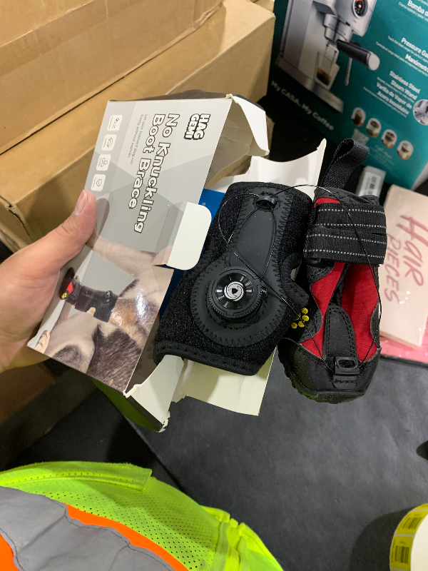 Photo 1 of Drop Foot Brace with Reel(No Knuckling Boot Brace) for Dog - Corrective Dog Shoes to Safely Lift Toes for Foot Issues, Arthritis, and improving Walking gait in Dogs, Patent Pending(XS)