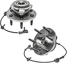 Photo 1 of Detroit Axle - 4WD 2 Front Wheel Bearing Hubs for 1999-2006 Chevrolet Silverado 1500 GMC Sierra 1500 Avalanche Yukon XL Suburban 1500 Tahoe Cadillac Escalade ESV EXT, Wheel Hub and Bearings Assembly(VIEW PICTURES)