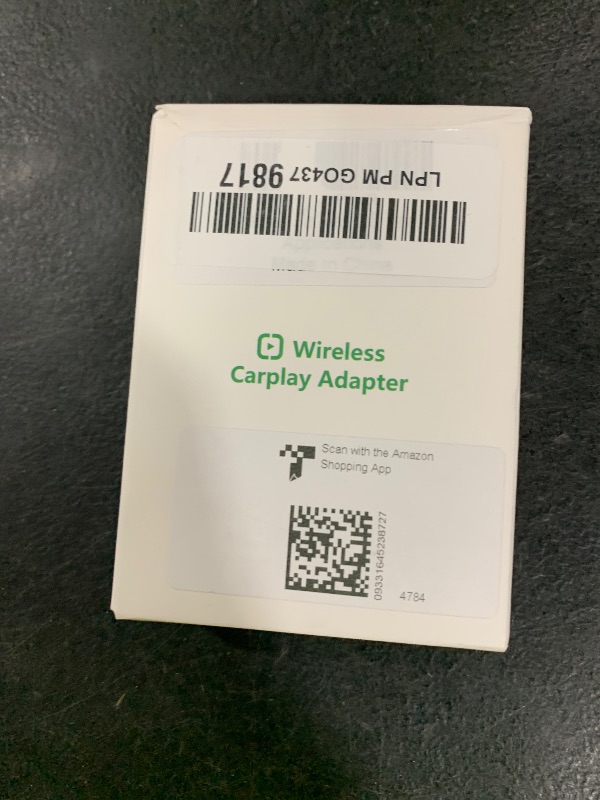 Photo 1 of Upgraded Wireless CarPlay Adapter with Stronger Compatibility and More Stable Connection. Compatible with Apple iPhone and Android Phones, Compact and Portable. Stable CarPlay & Android Connection