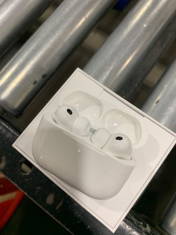 Photo 1 of Apple AirPods Pro 3 Wireless Earbuds, Active Noise Cancellation, Live Translation, Heart Rate Sensing, Hearing Aid Feature, Bluetooth Headphones, Spatial Audio, High-Fidelity Sound, USB-C Charging