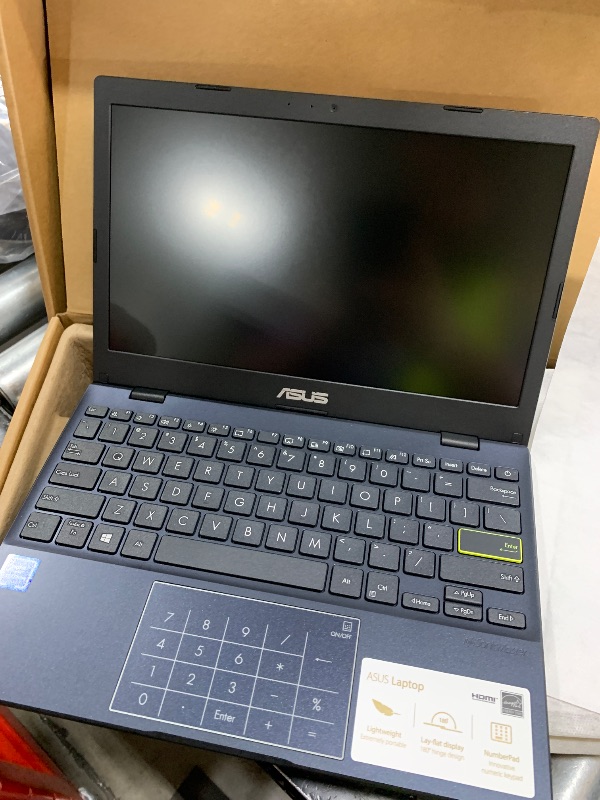 Photo 1 of Asus L210 Ma-Db01 Ultra Thin Laptop, 11.6” Hd Display, Intel Celeron N4020 Processor, 4Gb Ram, 64Gb Storage, Numberpad, Windows