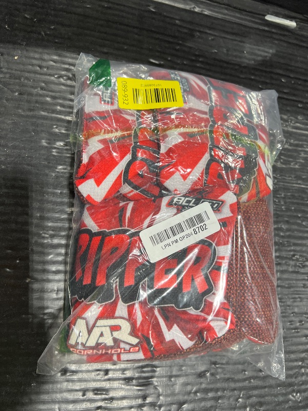 Photo 1 of AAR CORNHOLE - Ripper Cornhole Bags - ACL Pro Stamped 2026 - Set of 4 Bags - Made in The USA - Shock Edition - Red