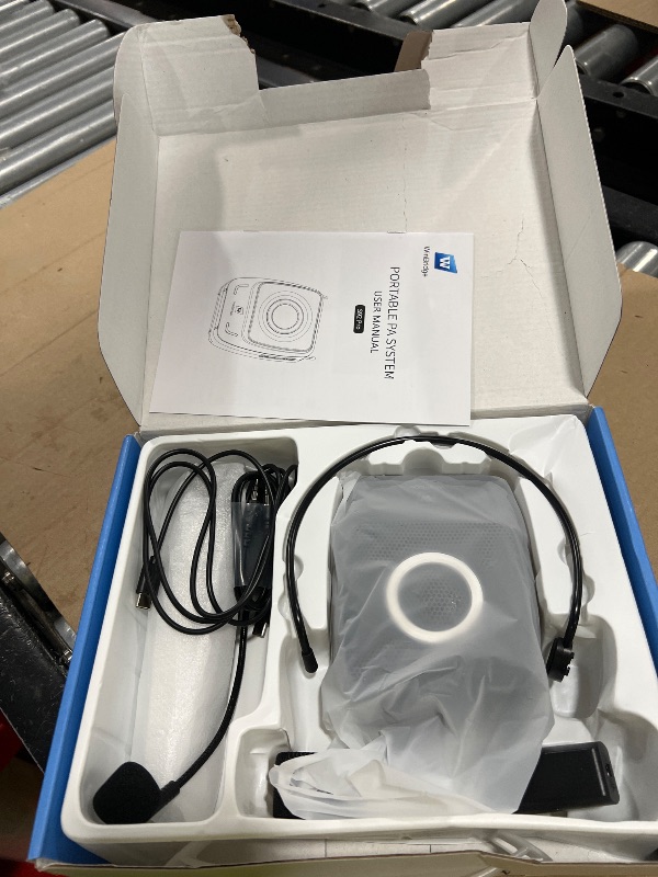 Photo 1 of W WINBRIDGE S92 Pro Portable PA System -25W Bluetooth Speaker with Dual Wireless Microphones, Wireless Voice Amplifier with Headset Mic and Handheld Mic for Presentations, Teaching, Karaoke