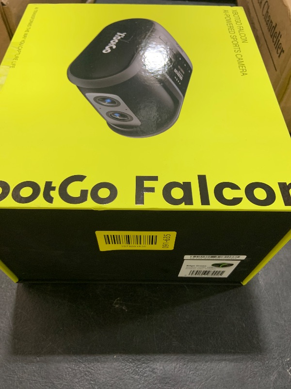 Photo 1 of XbotGo Falcon All-in-One AI Action Camera, 4K Auto Tracking Sport Camera for Soccer, Basketball & Football, Dual-Lens Team Sports Recorder with Live Streaming, No Subscription Required (Edge Green)