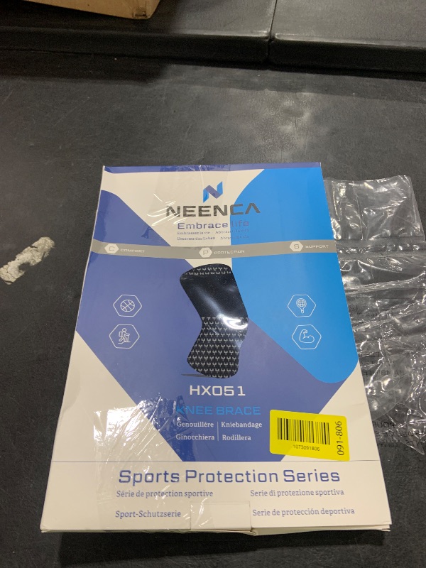 Photo 1 of NEENCA Professional Knee Brace for Pain Relief, Medical Knee Support with Patella Pad & Side Stabilizers, Compression Knee Sleeve for Meniscus Tear, ACL, Joint Pain, Runner, Workout (Black, X-Large)