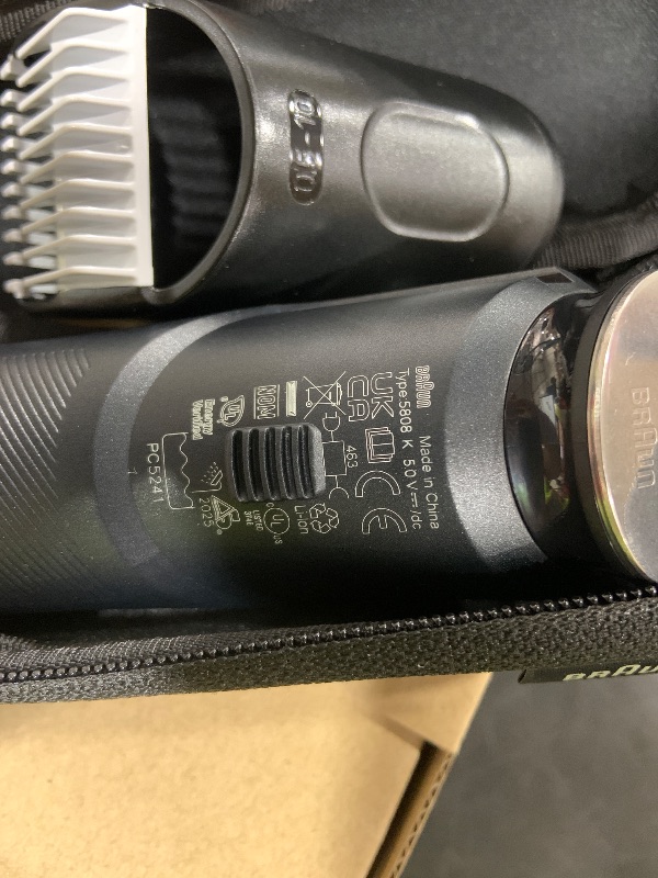 Photo 1 of Braun All-in-One Series 9 PRO Men's Electric Beard Trimmer, Hair Clipper, Shaver & Razor for Face, Hair & Body, AIO 9550 with Gillette Labs Razor, Cordless
