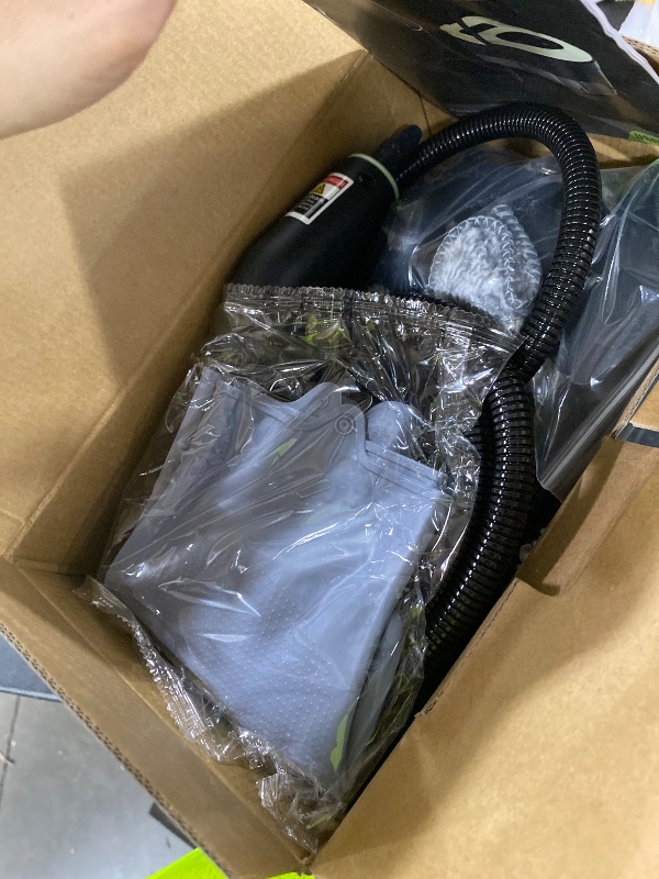 Photo 1 of Steam Cleaner, Portable Steamer for Cleaning with 16pcs Accessories, 6-Level Adjustable and 15s Heat-Up, Handheld Steam Cleaner for Home, Tile, Dirt, Grout, Grease, Car Detailing