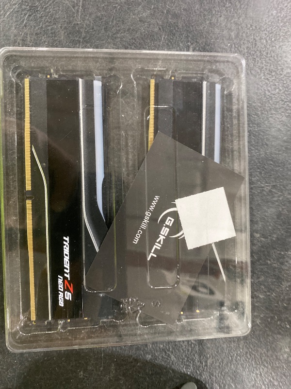 Photo 1 of G.SKILL Trident Z5 Neo RGB Series DDR5 RAM (AMD EXPO & Intel XMP 3.0) 32GB (2x16GB) 6000MT/s CL36-36-36-96 1.35V Desktop Computer Memory U-DIMM - Matte Black (F5-6000J3636F16GX2-TZ5NR)