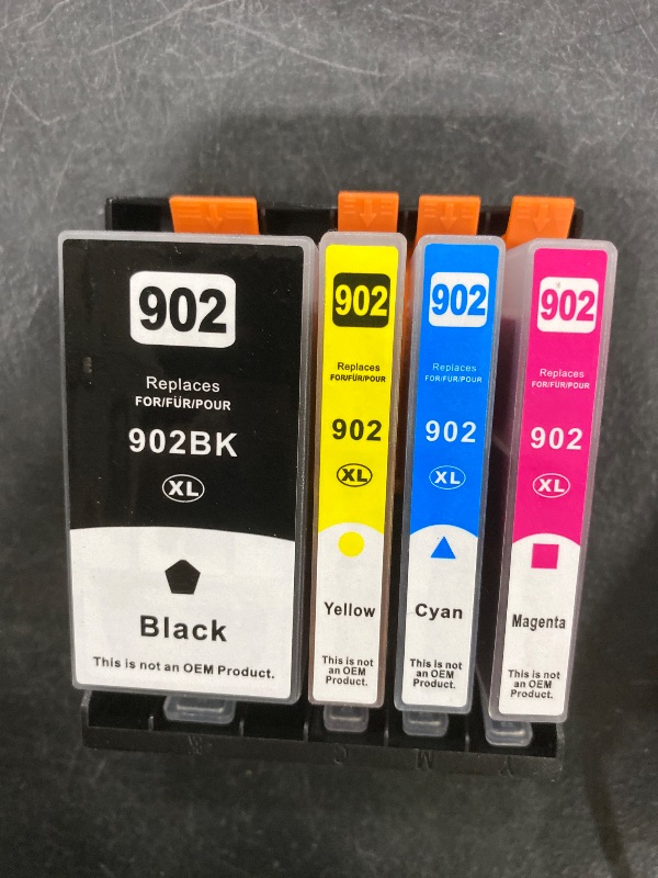 Photo 1 of Couleuris Remanufactured Ink Cartridges Replacement for (Black, Cyan, Magenta, Yellow, 4-Pack)