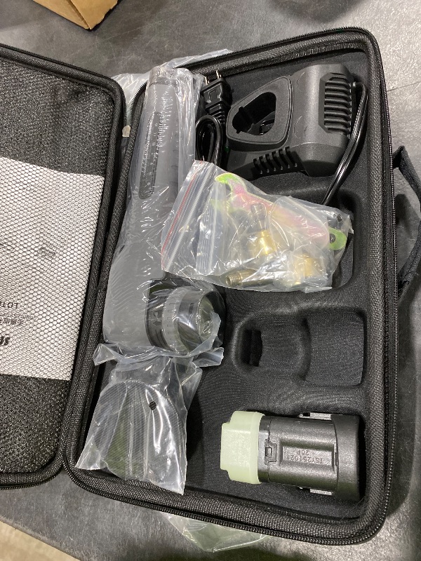 View 4 of BAD BATTERY -----------------------------------------Cordless Mini Polisher, SPTA 12V Cordless Polisher for Detailed Polishing, Cordless Car Buffer Polisher, RO&DA Buffer Polisher with Mini Polishing Pads and Wool Pads for Polishing, Sanding, Cleaning