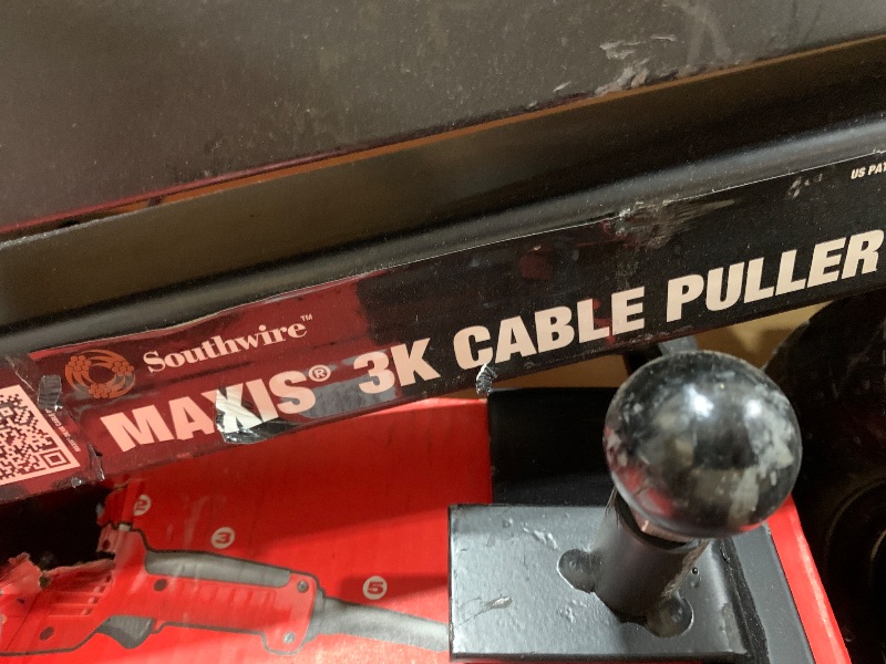 Photo 1 of Southwire Puller, Cable M3K-M MAXIS 3K W/Motor, One Size, Black