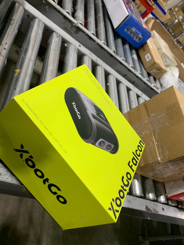 Photo 1 of XbotGo Falcon All-in-One AI Action Camera, 4K Auto Tracking Sport Camera for Soccer, Basketball & Football, Dual-Lens Team Sports Recorder with Live Streaming, No Subscription Required (Shadow Grey)