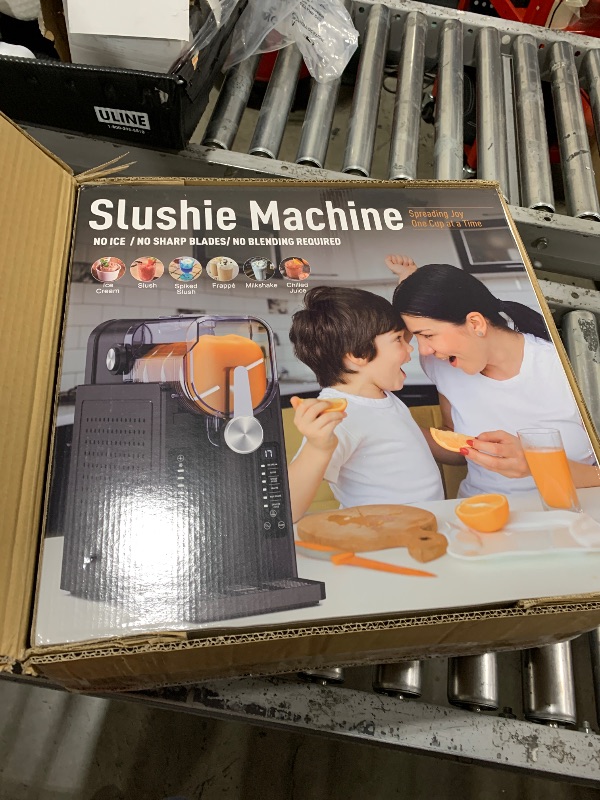 Photo 1 of BKPPM Slushie Machine: No Ice Needed Slushy Machine for Home, 6 Preset, Real-Time Temp Display, Auto-Clean | Frozen Margaritas, Cocktails, Frappés, Ice Cream, Smoothies, Milkshakes,Summer Parties