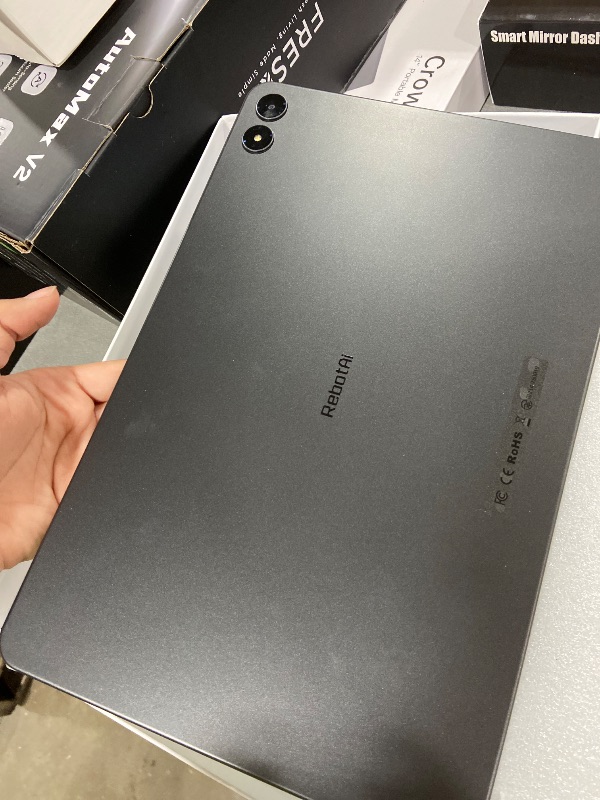 Photo 1 of RebotAi Android 16 Tablet,13.4 inch Large Tablet with Octa-Core Processor, 32GB RAM + 256GB ROM, 10000mAh Battery,1920x1200 IPS, 2.4/5Ghz Dual WiFi/5+8MP/GPS/Gemini AI/Widevine L1, Case Included