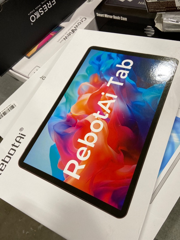 Photo 1 of RebotAi Android 16 Tablet,13.4 inch Large Tablet with Octa-Core Processor, 32GB RAM + 256GB ROM, 10000mAh Battery,1920x1200 IPS, 2.4/5Ghz Dual WiFi/5+8MP/GPS/Gemini AI/Widevine L1, Case Included