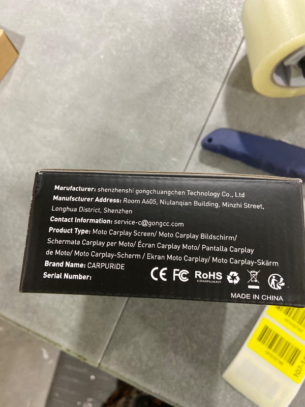 Photo 1 of CARPURIDE W502BS for BMW Motorcycle CarPlay & Android Auto Dual Bluetooth, 5" Waterproof GPS Navigation Screen, Data Reading, Native Wonder, TPMS, Light Sensor, Music Sharing, Intercom, 16-Pin