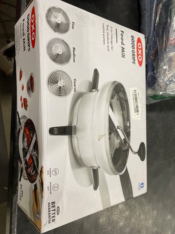 Photo 1 of OXO Good Grips Stainless Steel Food Mill For Purees,Silver