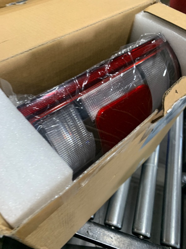 Photo 1 of AutoZest LED Black Tail Lights Assembly w/Blind Spot (Module NOT Included)Compatible With 2021 2022 2023 Ford F150 F-150 Pickup Taillight Rear Brake Lamp Right Passenger Side ML3Z13404D RH 21-23 Black