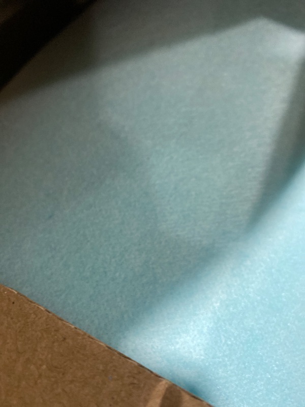Photo 1 of **BLUE PART ONLY** Ninemoon Dual Layer 2 Inch Gel Mattress Topper, Soft Bed Topper with Deep Pocket 8-21 Inch