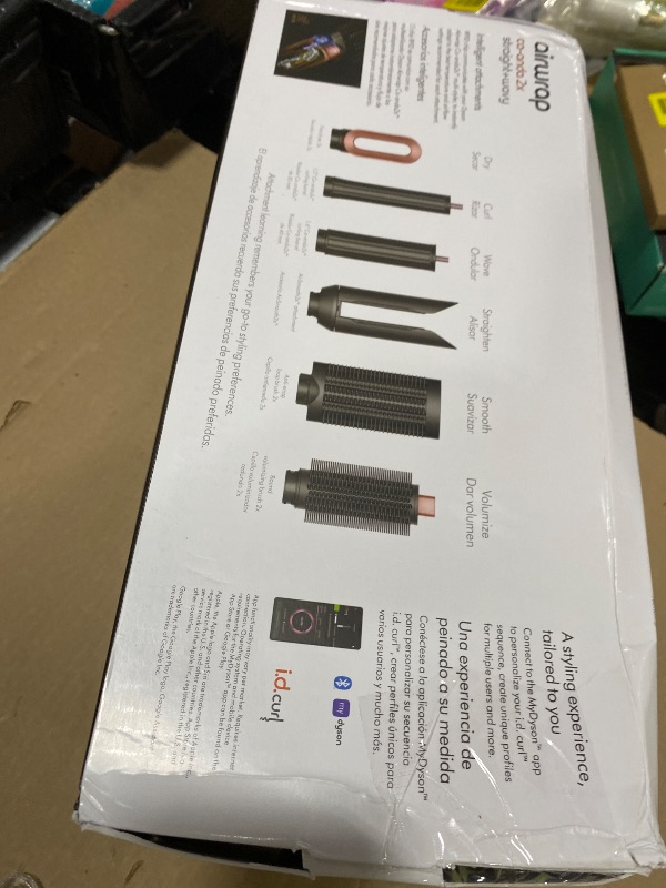 Photo 1 of Dyson Airwrap Co-anda2x Multi-Styler and Dryer Straight+Wavy in Ceramic Pink
