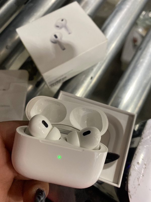 Photo 1 of **USED** Apple AirPods Pro 3 Wireless Earbuds, Active Noise Cancellation, Live Translation, Heart Rate Sensing, Hearing Aid Feature, Bluetooth Headphones, Spatial Audio, High-Fidelity Sound, USB-C Charging