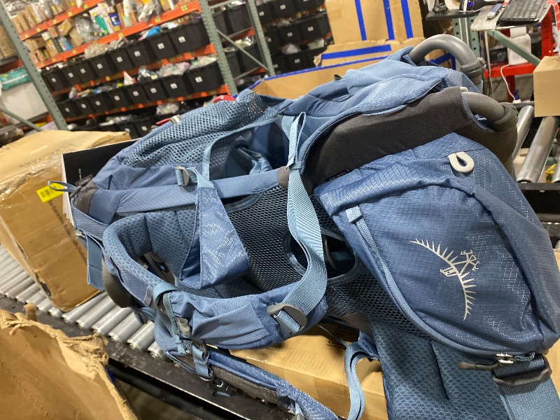 Photo 1 of Osprey Poco Premium Child Carrier Backpack - Adjustable Travel Baby Seat with Sunshade - Hiking Carrier for Toddlers, Tidal Blue