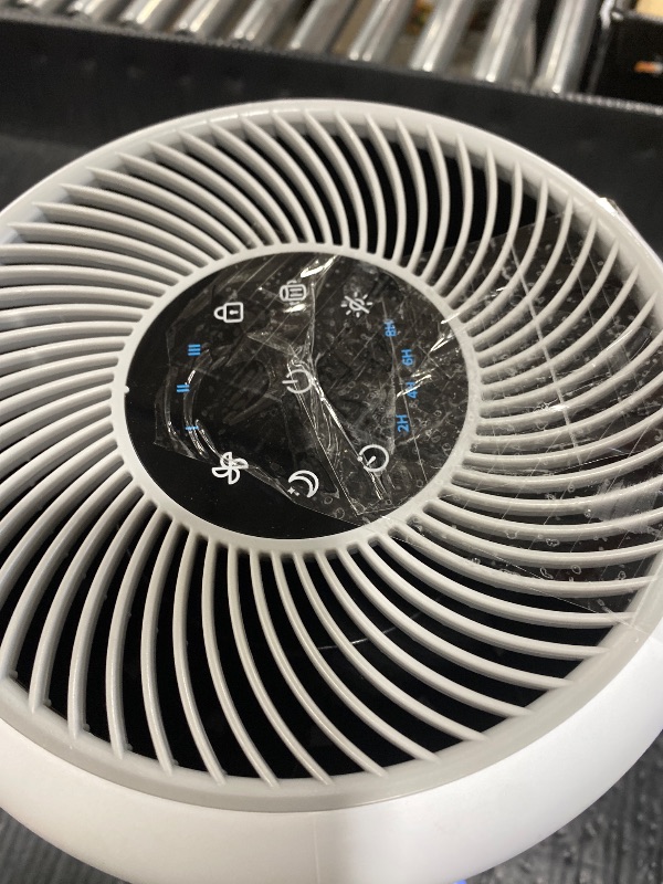 Photo 1 of Levoit - Core300-P Air Purifier – HEPA 3-in-1 Filter, 1073 ft² Coverage, Pet Hair &amp; Allergy, Sleep Mode, White