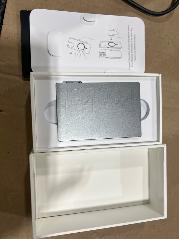 Photo 1 of Pocket AI Voice Recorder & Smart Assistant – Auto Transcription, Summaries & Action Items – AI Note Taker for Meetings, Calls & Productivity - Space Grey
