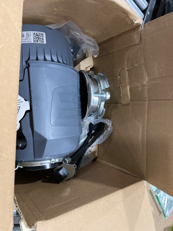 Photo 1 of InSinkErator EVOLUTION 0.75HP 3/4 HP, Advanced Series EZ Connect Continuous Feed Food Waste Garbage Disposal, Gray