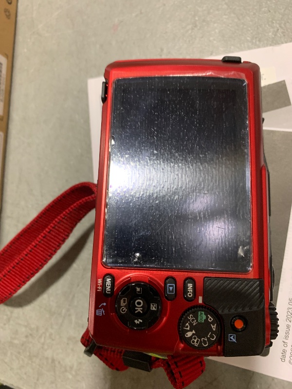 Photo 1 of OM System OLYMPUS Tough TG-7 Red Underwater Camera, Waterproof, Freeze Proof, High Resolution Bright, 4K Video 44x Macro Shooting (Successor Olympus TG-6)