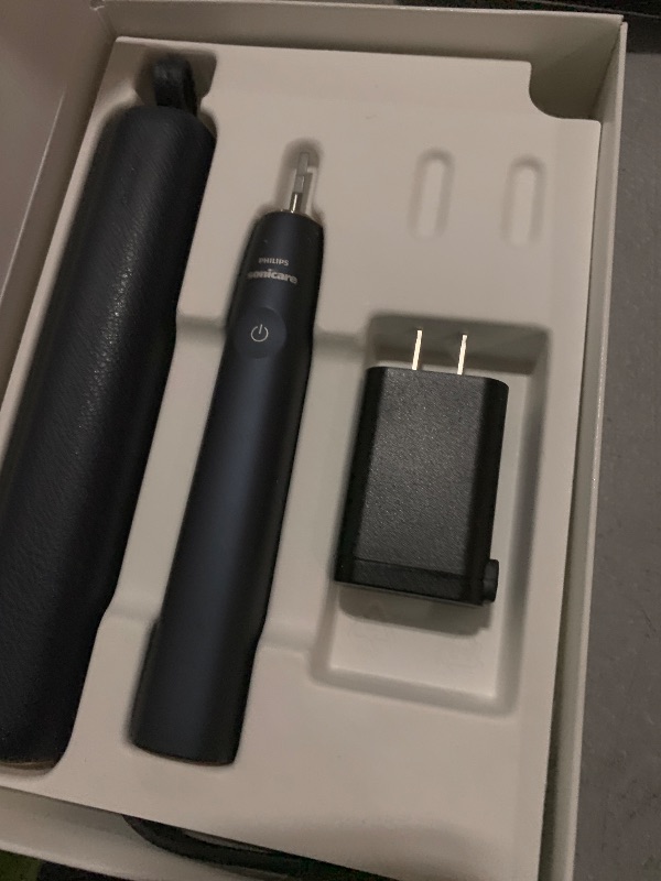 Photo 1 of Philips Sonicare DiamondClean Prestige 9900 Rechargeable Electric Toothbrush with SenseIQ, 5 Premium All-in-One Brush Heads, Plaque Removal, Gum Care, Whitening, Midnight, BD9002AZ