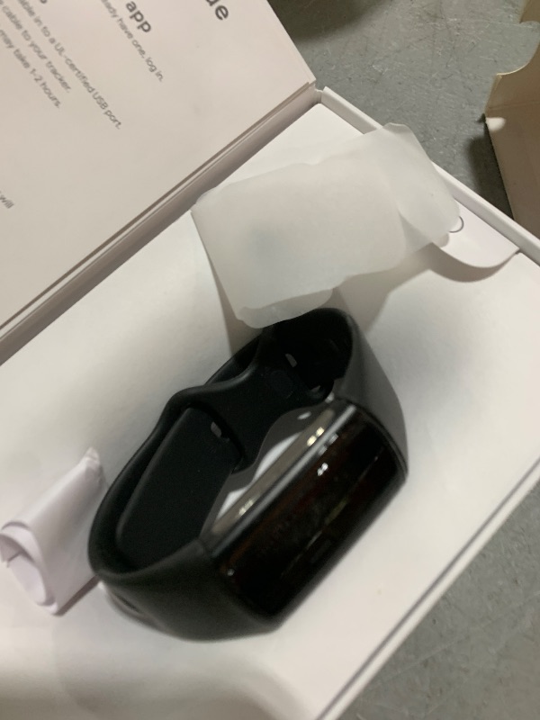 Photo 1 of Fitbit Charge 6 Fitness Tracker with Google apps, Heart Rate on Exercise Equipment, 6-Months Premium Membership Included, GPS, Health Tools and More, Obsidian/Black, One Size (S & L Bands Included)