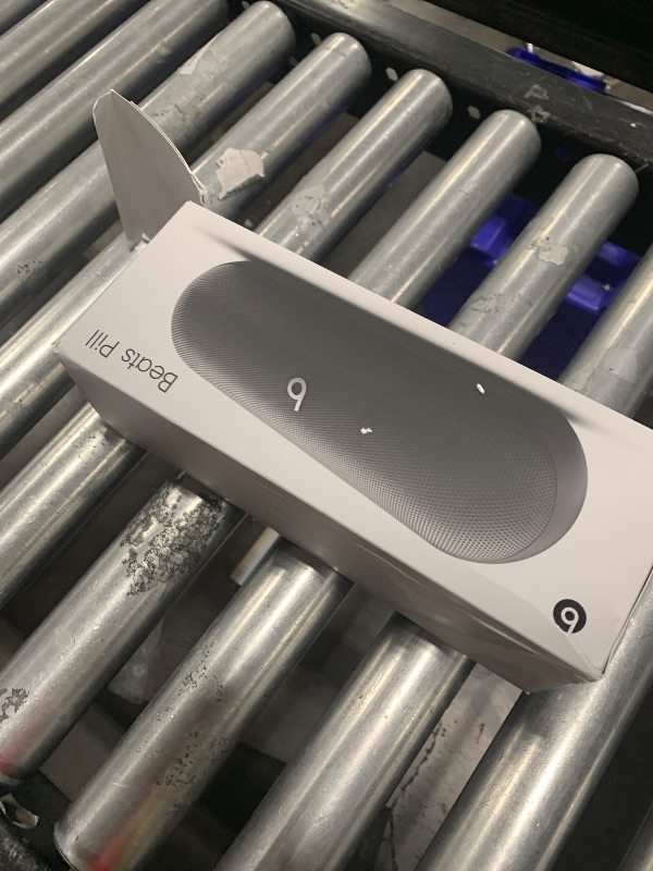 Photo 1 of Beats Pill - Portable Bluetooth Speaker - Up to 24H Battery Life, Water Resistant, Bluetooth, Apple & Android Compatible, Seriously Loud Sound for Home, Outdoor and Travel - Matte Black