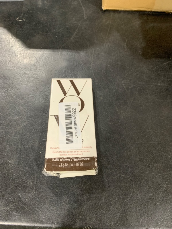 Photo 1 of COLOR WOW Root Cover Up, Dark Brown – Instant Grey Coverage and Temporary Touch-Up, Water and Sweat Resistant, No mess Award-Winning Formula