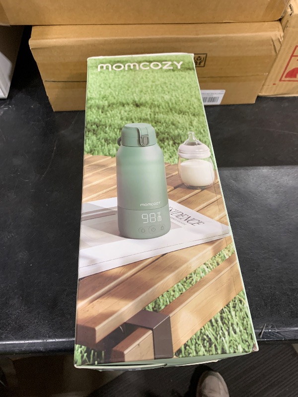 Photo 1 of Momcozy Portable Bottle Warmer for Travel – Dual Heating Modes for Breast Milk & Water, Portable Milk Warmer with Fast Heating & Long Battery Life, 17 Ounces Large Capacity to Meet Your All-Day Needs