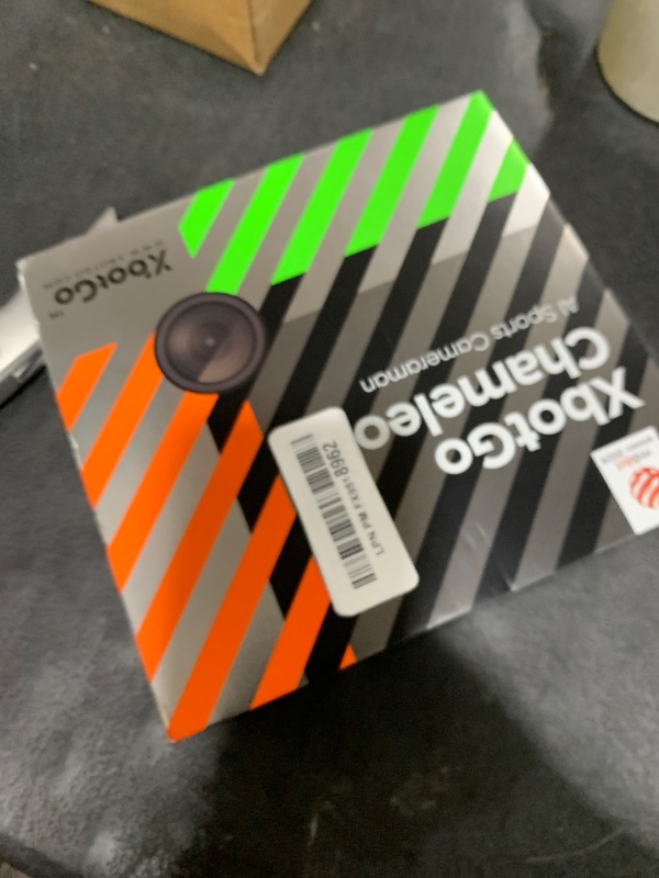 Photo 1 of XbotGo Chameleon AI Auto Sports Action Camera - 4K 60FPS Soccer Camera and Basketball Tracking Camera for Team Sports, Live Streaming, No Subscription, Works with iOS & Android (Lava Graphite)
