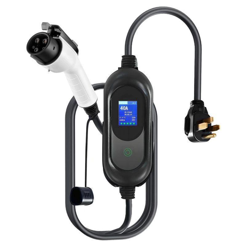Photo 1 of TopAutoGear Level 2 EV Charger 40Amp, 25FT J1772 Cable, Fast Home Charging