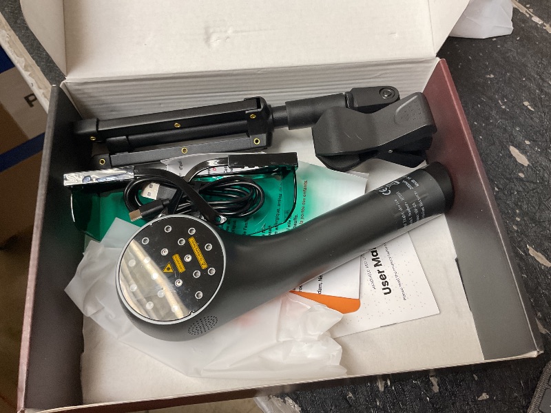 Photo 1 of Red Light Therapy Device, Handheld Dual 660nm & 808nm Wavelength Infrared Light Therapy Wand for Body, Knee, Shoulder, Back, Joint & Pet, Promotes Pain Relief, Portable with Stand for Home Use