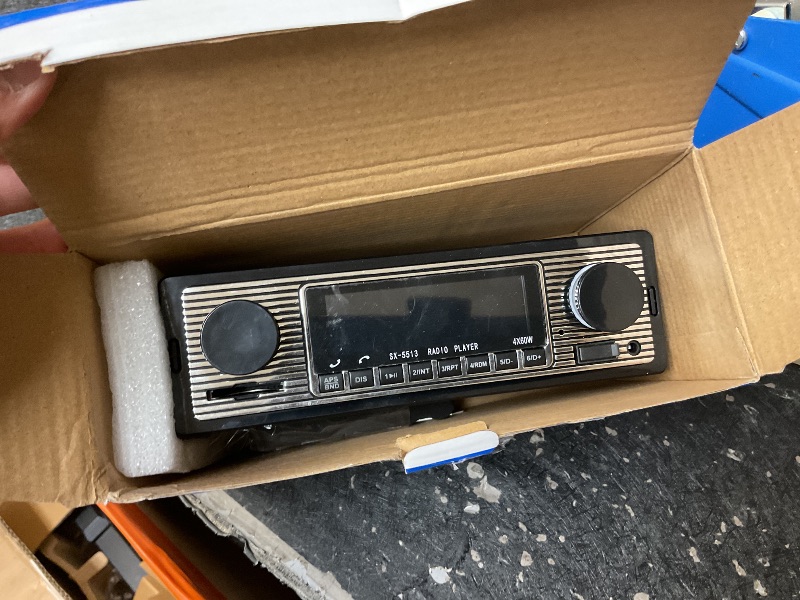 Photo 1 of Classic 7" Single Din Car Radio,Bluetooth Car Stereo, FM Radio,Car Audio Receiver, Voice Control,Hands-Free Calling, Built-in Microphone,USB/SD/AUX,Support MP3/WMA/WAV, Dual.Car Multimedia Player