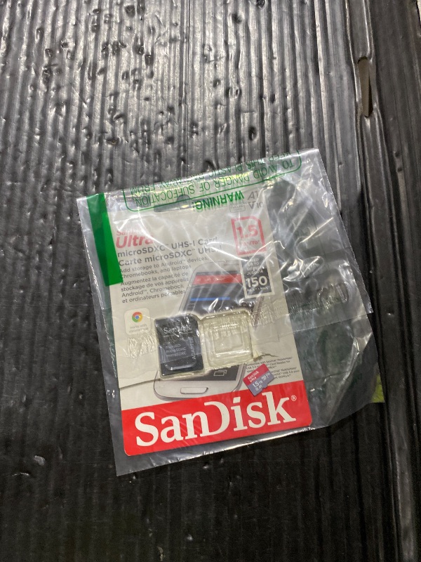 Photo 1 of SANDISK 1.5TB Ultra microSDXC UHS-I Memory Card with Adapter - Up to 150MB/s, C10, U1, Full HD, A1, MicroSD Card - SDSQUAC-1T50-GN6MA