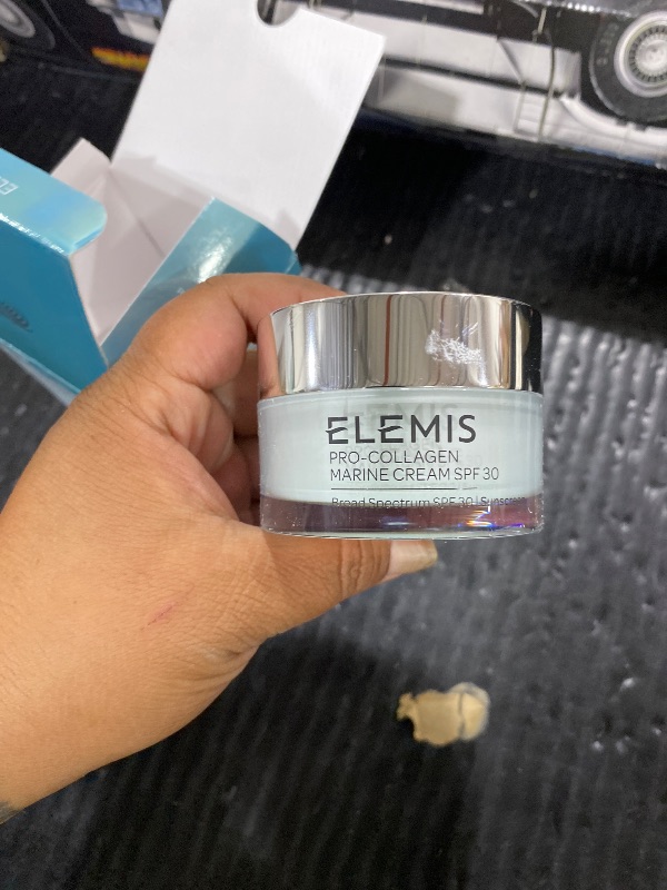 Photo 1 of ELEMIS Pro-Collagen Marine Cream SPF 30, Lightweight Anti-Wrinkle Daily Facial Moisturizer, 30 ml