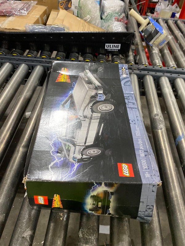 Photo 1 of LEGO Icons Back to The Future Time Machine 10300, Model Car Building Kit Based on The Delorean from The Iconic Movie, Perfect Build for Teens and Adults Who Love to Create