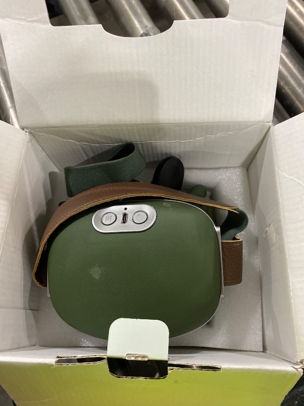 Photo 1 of KppeX Upgraded Model Finger Deep Cordless Cordless Neck Massager Pillow, Leg and Back Pain Relief Tissue Kneading,Shiatsu and Shoulder Massage,Gifts for Men or Women (Olive Green)