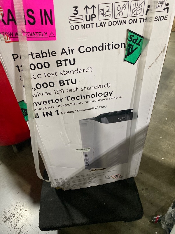 Photo 1 of Humhold Inverter 16000BTU Portable Air Conditioners with Remote, Free Stand Cooling Portable AC Unit for Room up to 800 sq.ft, with Dehumidifier & Fan, Dual Hose, Quiet Sleep Mode(42dB), Windows Kit