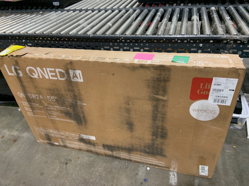 Photo 1 of LG 55-Inch Class QNED AI 4K QNED82A Series Smart TV w/AI Sound, HDR10, 4K Super Upscaling, Filmmaker Mode, Wow Orchestra, Alexa Built-in (55QNED82AUA, 2025)