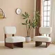 Photo 1 of Modern Lounge Chair With Polyester Upholstery Sturdy Wood Base Minimalist Stylish Seating
0 out of 5 stars, based on reviews.