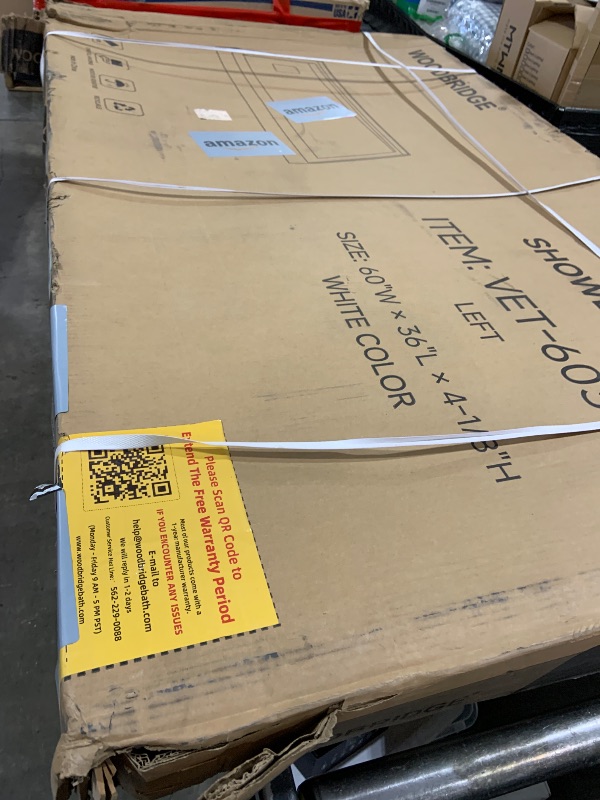 Photo 1 of SHOWER BASE 60W X 36L  X 4 -1/8"H