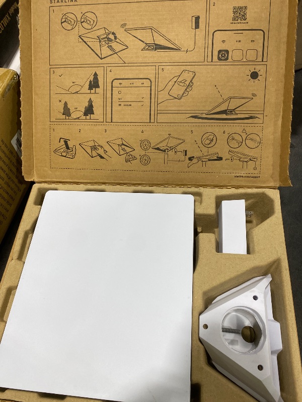 Photo 1 of Space X-Starlink Mini Internet Kit Satellite - 4th Generation Portable Antenna with Phase Array Technology - High-Speed Satellite Internet for RVs, Travel, and Remote Locations