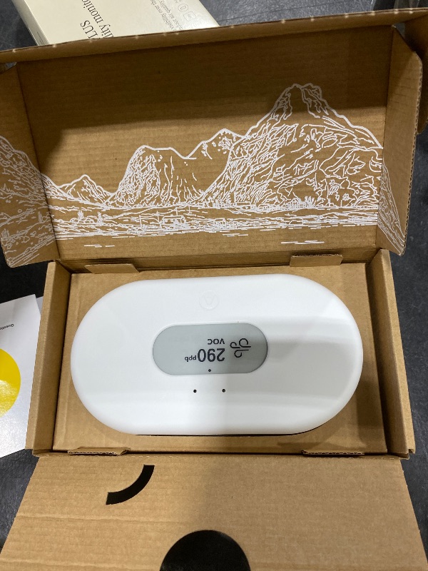 Photo 1 of Airthings 2960 View Plus - Battery Powered Radon & Air Quality Monitor (PM, CO2, VOC, Humidity, Temp, Pressure)