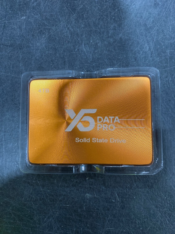 Photo 1 of X5 Data Pro SATA III 2.5" Internal SSD – Solid State Drive for Laptop & Desktop – Fast Boot & Reliable Storage (4TB) Compatible with SATA only Not Compatible with NVMe/M.2 Slots